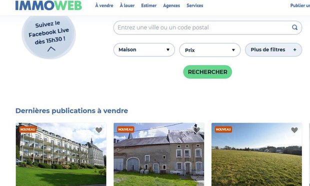 Immoweb, un des sites internet les plus vus en Belgique, fait peau neuve